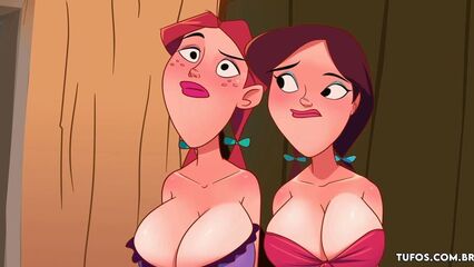 Мультфильм Деревенские жители — Будка поцелуев [Rus]