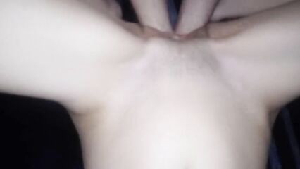 С ума сойти, на какой большой и толстый дилдо села худая