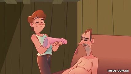 Мультфильм Деревенские жители — Чье это утешение? [Rus]